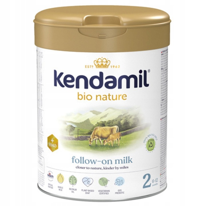 Mleko Kendamil 2 Premium Organiczne Bio Nature Bez Oleju Rybiego Palmowego