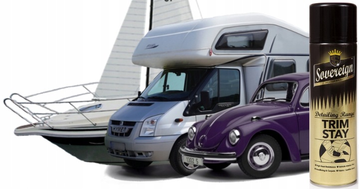 Klej do podsufitki tapicerki samochodowej w sprayu SUPER MOCNY! Sovereign