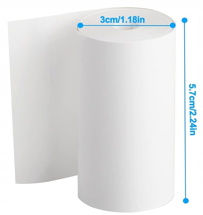 Papier Termiczny Rolki do Mini Drukarki Drukuś Aparatu Natychmiastowego x10