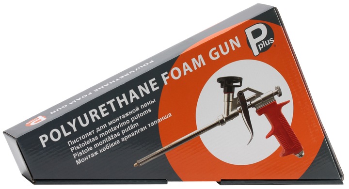 Piana PUR do ociepleń izolacji 850ml x 4 +pistolet +czyścik 500ml Fome