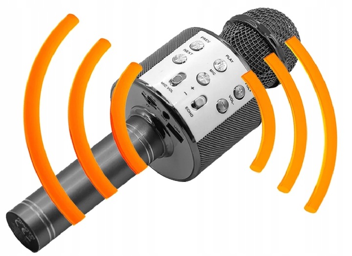 MIKROFON KARAOKE GŁOŚNIK BLUETOOTH MANTA MODULACJA