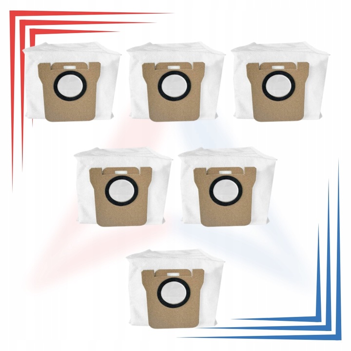 6 x WORKI do Dreame L10S Ultra L10 L20, do Xiaomi Vacuum X10 X10+ X20+