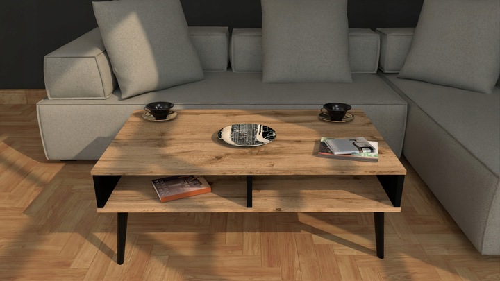 Stolik kawowy ława w stylu skandynawskim wotan