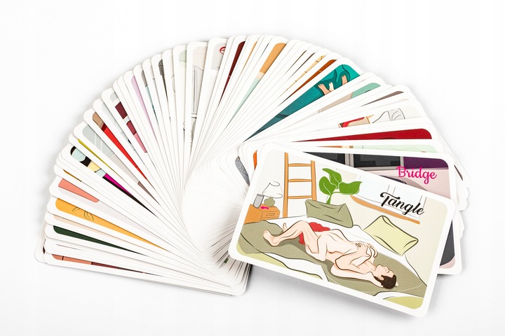 Karty z pozycjami KamaSutra Premium