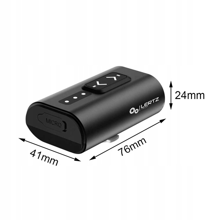 Mocna Lampka ROWEROWA Światło LED przód tył latarka 2600mAh ROWER ZESTAW