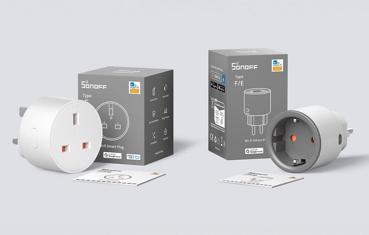 SONOFF S60TPF Inteligentne Gniazdko Elektryczne Z Pomiarem Prądu