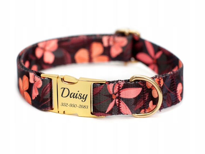 Obroża Dla Psa z Grawerem r. M