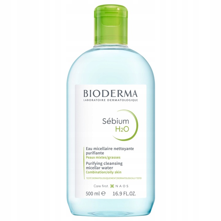 Bioderma Sebium H2O Płyn Micelarny Do Skóry Tłustej I Mieszanej 500ml