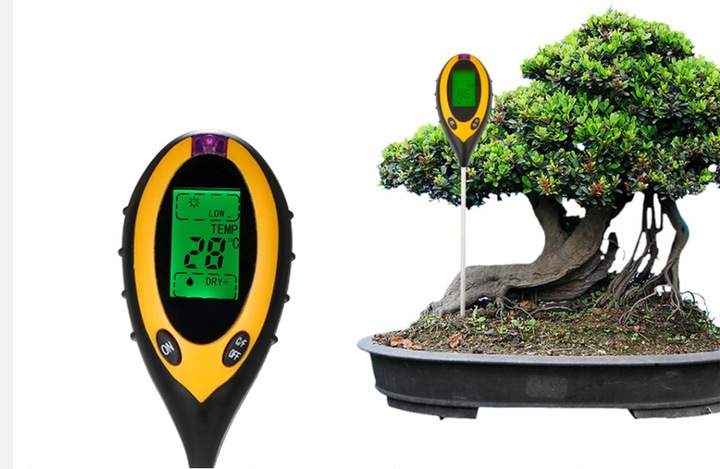 KWASOMIERZ GLEBOWY 4w1 TESTER MIERNIK PH ZIEMII