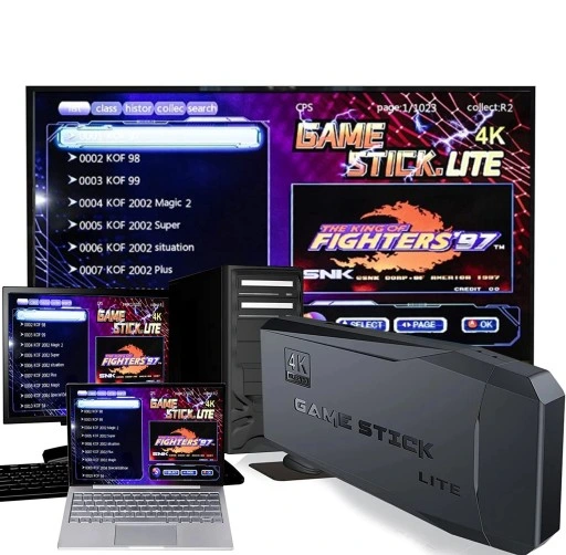 KONSOLA HDMI GAME BOX EMULATOR TV + 2 KONTROLERY POD TELEWIZOR DLA DZIECI