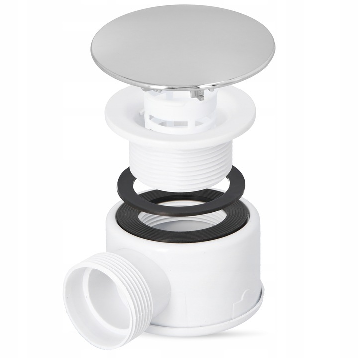 Syfon Brodzika 50 mm CZYSZCZONY GÓRY Odpływ Prysznica Wanny Niski