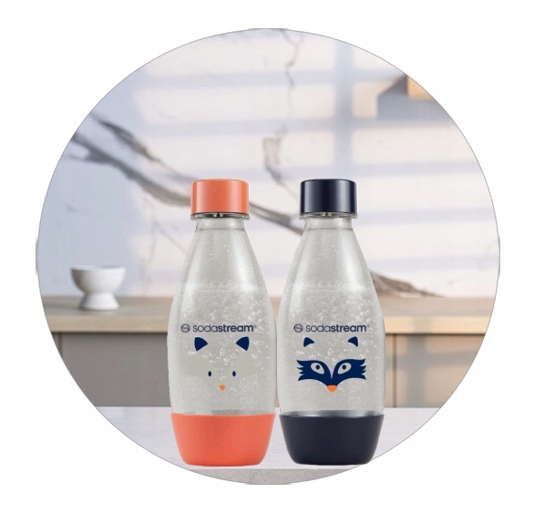 SODASTREAM BUTELKI 0,5 L My Only Bottle - Little Heroes Dwupak BEZ BPA