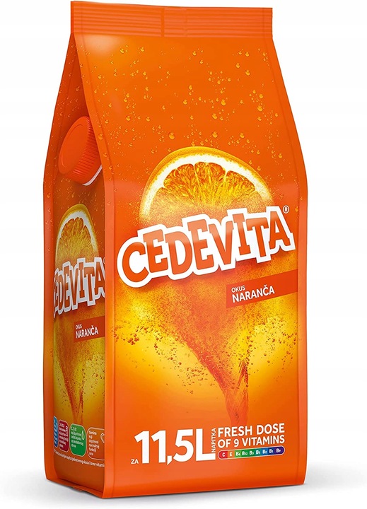 Lato w Chorwacji? Pomarańczowa Cedevita 900g!!