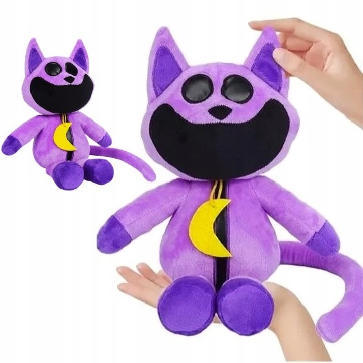 Maskotka Pluszak CatNap Kot Fioletowy 30cm Maskotka Z Gry Smiling Critters