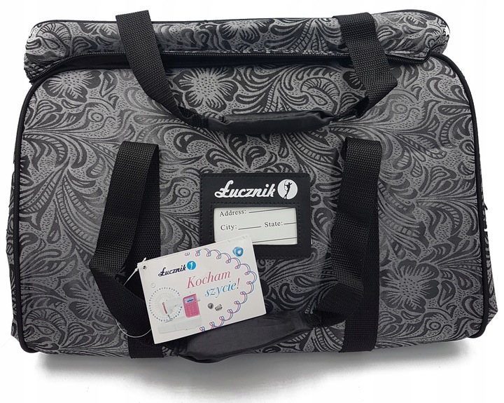 TORBA NA MASZYNĘ DO SZYCIA UNIWERSALNA SOLIDNA POKROWIEC WALIZKA DUŻA