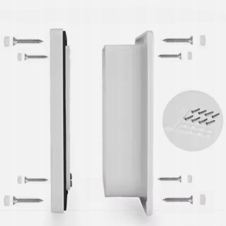 DRZWICZKI WAHADŁOWE DLA KOTA PSA DRZWI DWUSTRONNE Z KLAPĄ 4 SPOSOBY XL