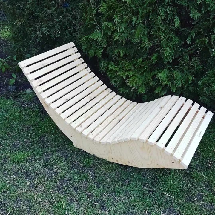 Leżak bujany ogrodowy, hit cenowy! Wysyłany w całości! Polski producent