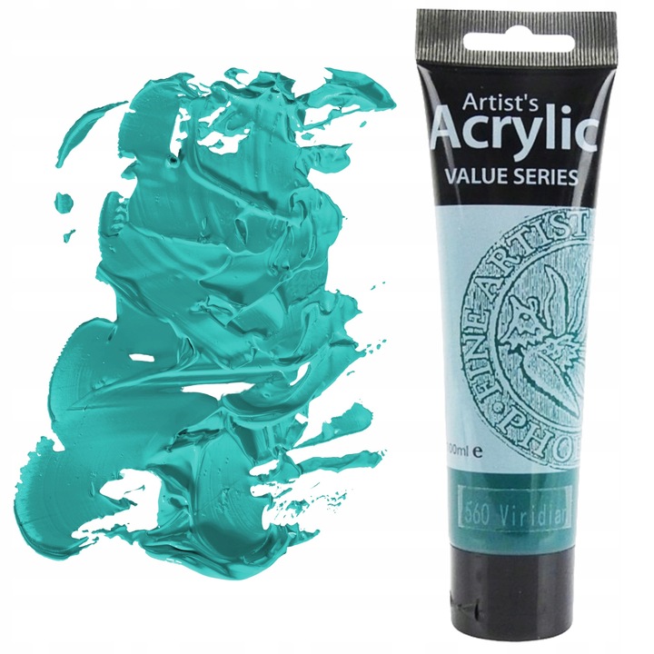 Zestaw 12 kolorów farb AKRYLOWYCH Value Series Phoenix 12x100ml artystyczne