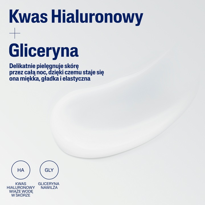 Cetaphil Krem nawilżający do twarzy na noc z kwasem hialuronowym 48ml