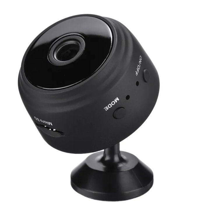 Mini Kamera Szpiegowska Full HD WIFI ukryta 91 DETEKCJA NIANIA DYSKRETNA