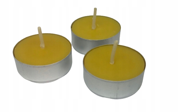 Podgrzewacze Tealight z wosku pszczelego 30 sztuk