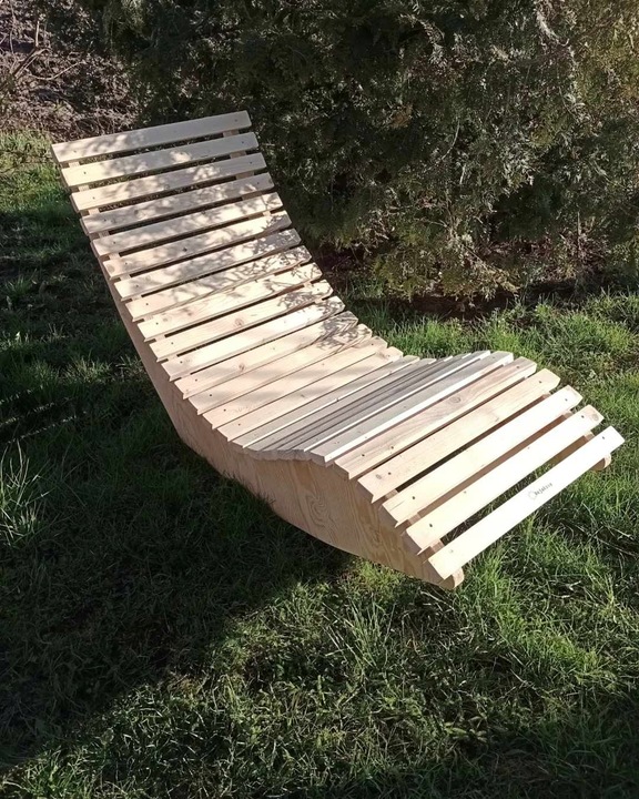 Leżak bujany ogrodowy, hit cenowy! Wysyłany w całości! Polski producent