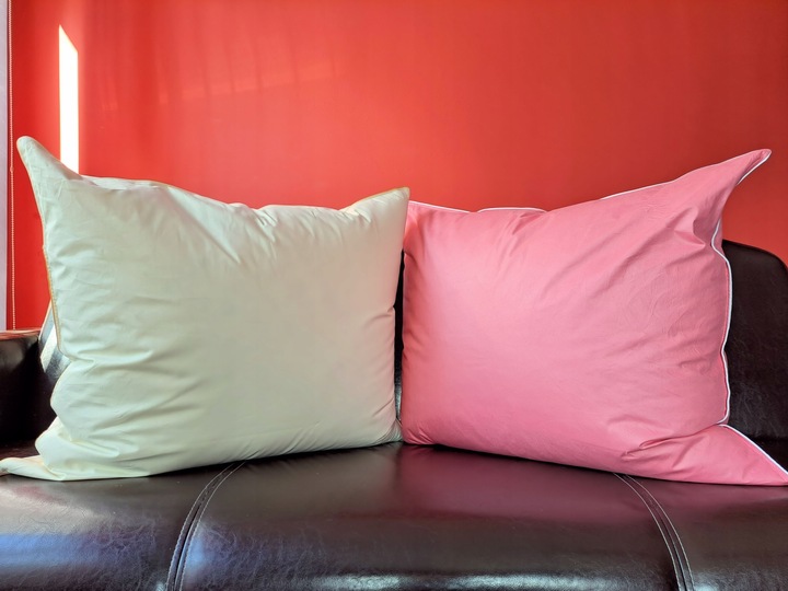 Poduszka 70x80 PUCH i PIERZE 1,5 kg 100% BAWEŁNA