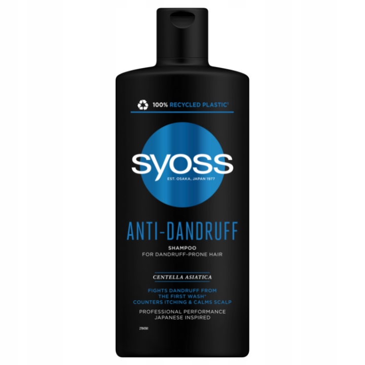 Syoss Przeciwłupieżowy Szampon do włosów 2 x 440ml