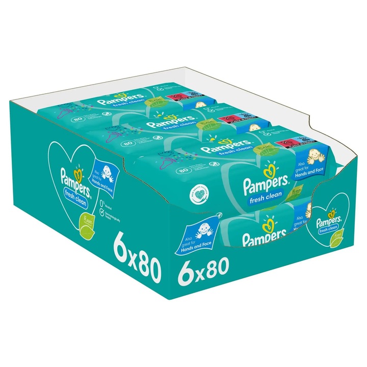 Pampers Chusteczki FRESH CLEAN 12x52 szt.