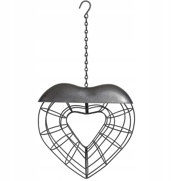 KARMNIK DLA PTAKÓW NA KULE TŁUSZCZOWE KARMĘ POKARM METALOWY WISZĄCY