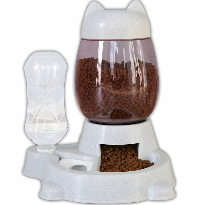 PODAJNIK WODY I KARMY AUTOMATYCZNY MISKA DLA KOTA I PSA DOZOWNIK 2W1 POIDŁO