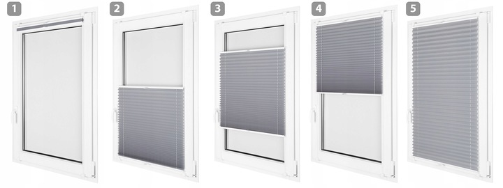 ROLETA PLISOWANA PLISA KLASYCZNA ŻALUZJA NA WYMIAR KOLORY 56x130 cm