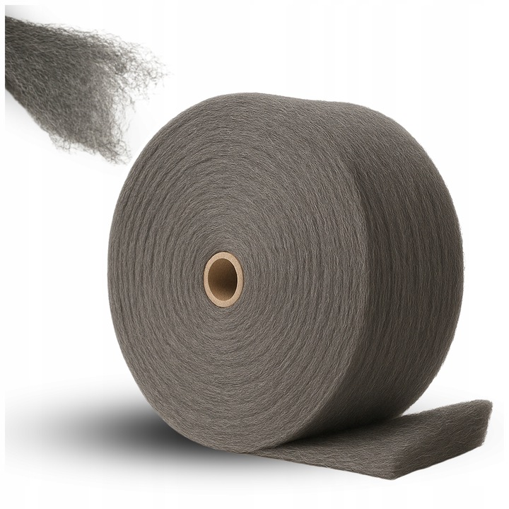 WEŁNA STALOWA 1kg Uniwersalna do czyszczenia, polerowania i renowacji