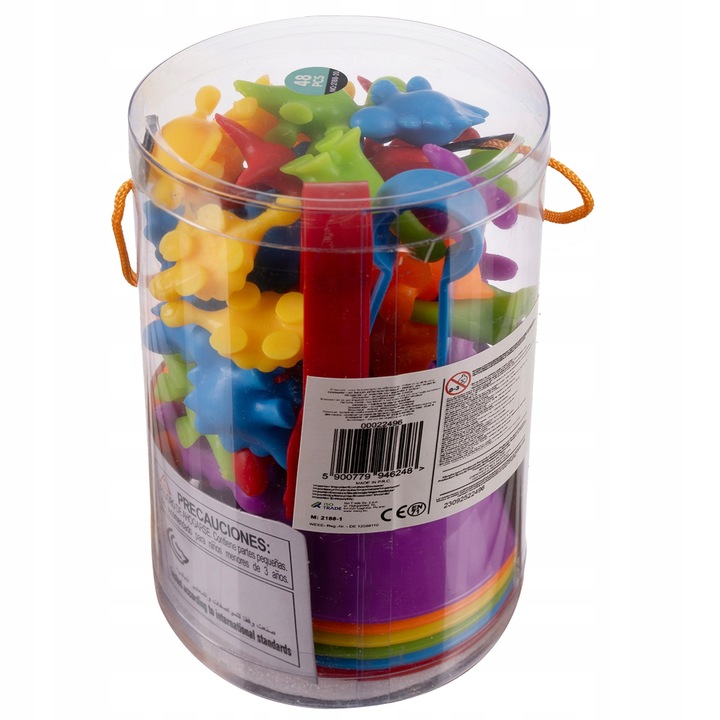 Tuba Dinozaurów Zestaw Dinozaury do Nauki Liczenia Kolorów Dinozaury Dzieci