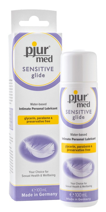 pjur med SENSITIVE Glide Waterbased 100 ml