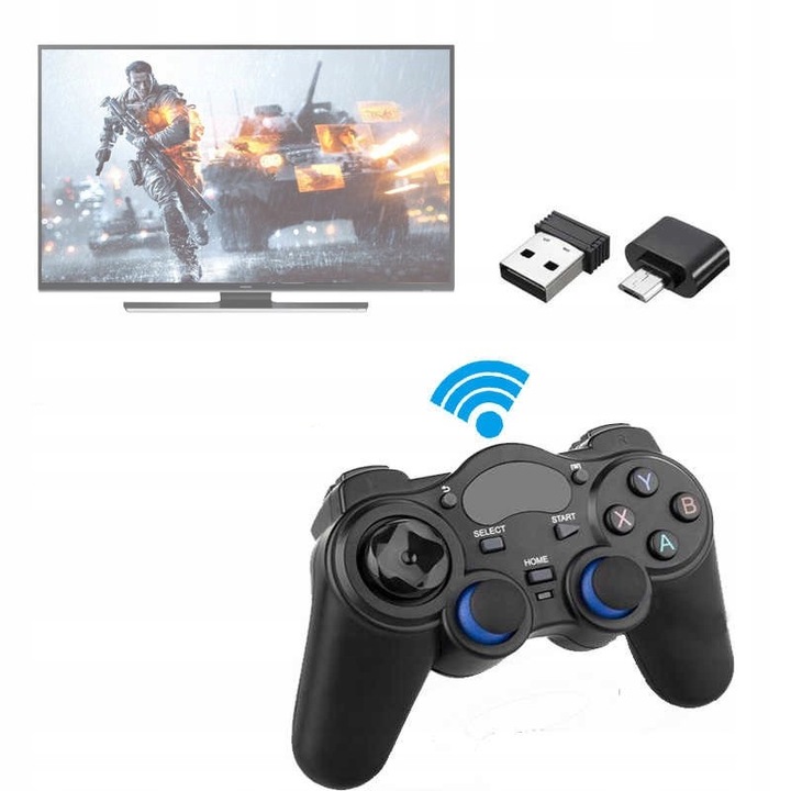 BEZPRZEWODOWY GAMEPAD PAD DO TELEFONU ANDROID PC TV BOX KONSOLA KONTROLER