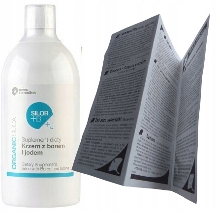INVEX SILOR +B +J KRZEM Z BOREM I JODEM 1000ml