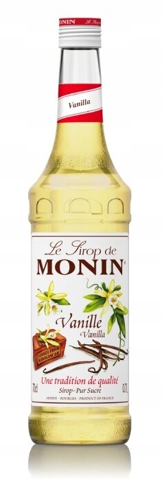 Syrop do kawy MONIN VANILLA - waniliowy 700 ml
