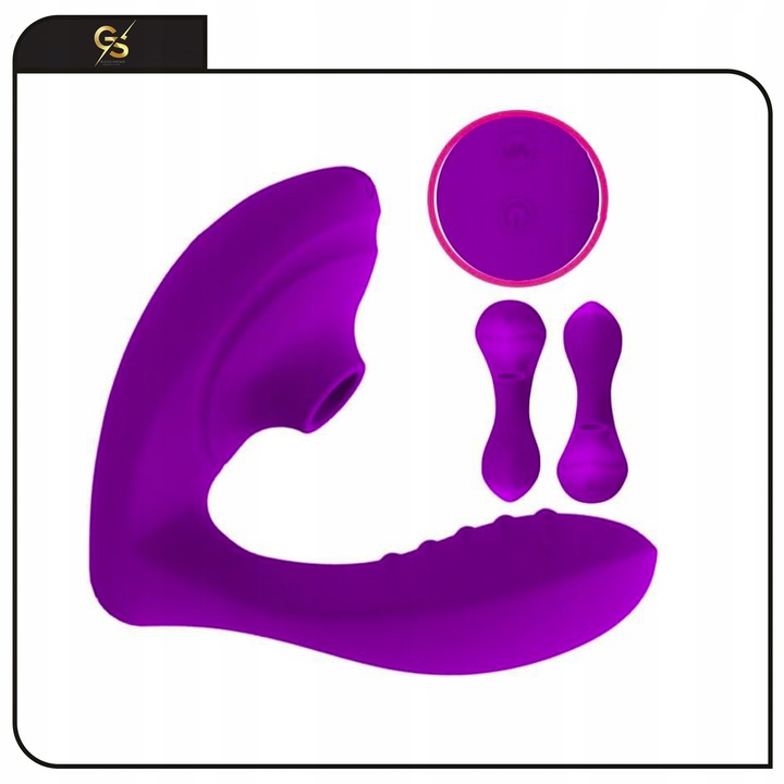 SSĄCY WIBRATOR RUCHOMY JĘZYK DO MINETKI STYMULATOR ŁECHTACZKI 3w1 +