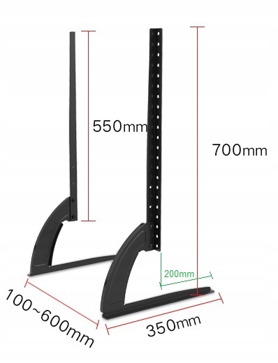 Stojak pod Telewizor Podstawa TV Nogi Stopa UNIWERSALNY 32-70 cali
