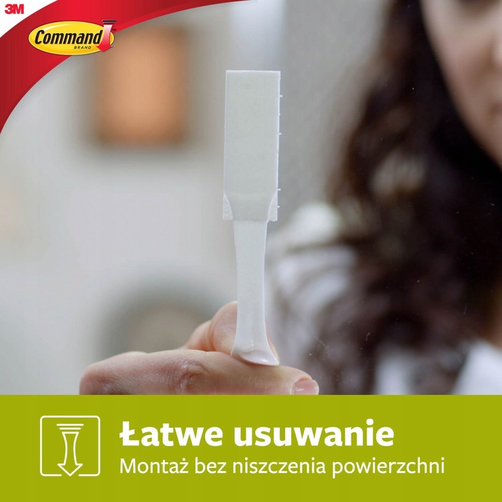 Command rzepy samoprzylepne do wieszania obrazów do 5,4 kg 36 szt. (18