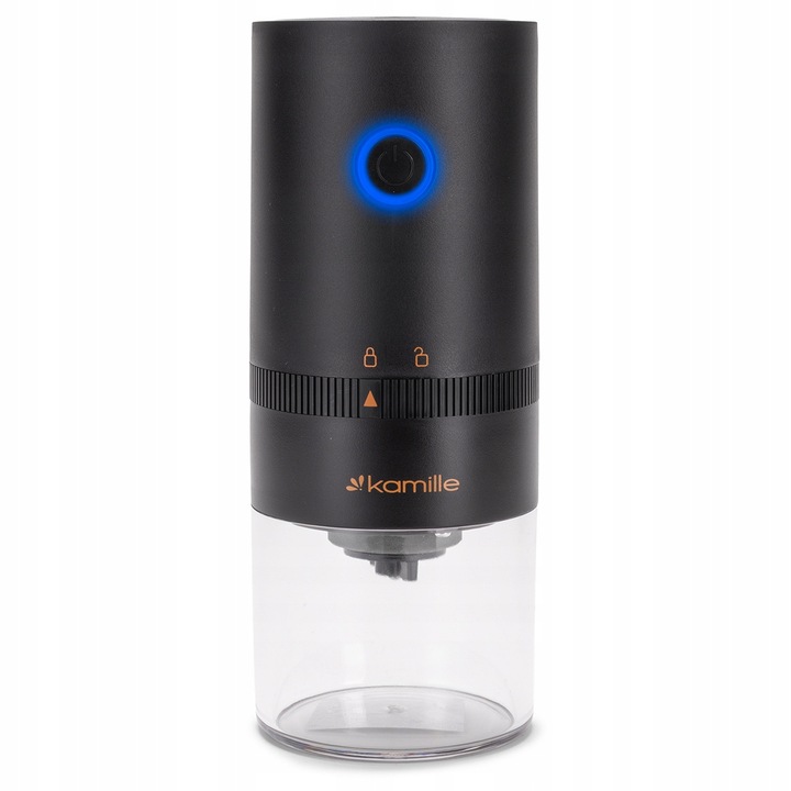 MŁYNEK ELEKTRYCZNY BEZPRZEWODOWY DO MIELENIA KAWY ŻARNOWY na USB