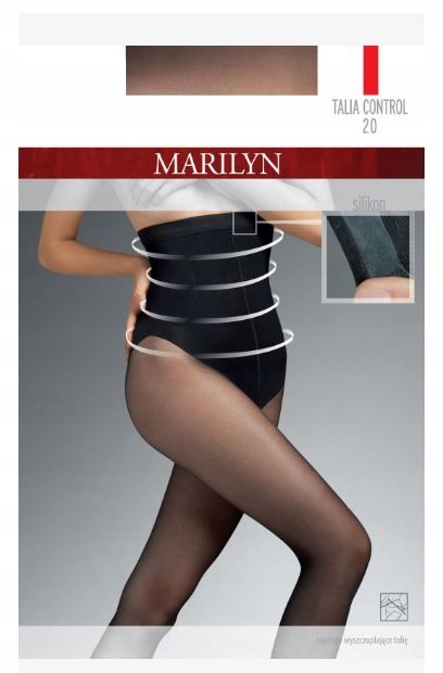Rajstopy Modelujące z Wysokim Stanem Wyszczuplające TALIA CONTROL 20 DEN 3