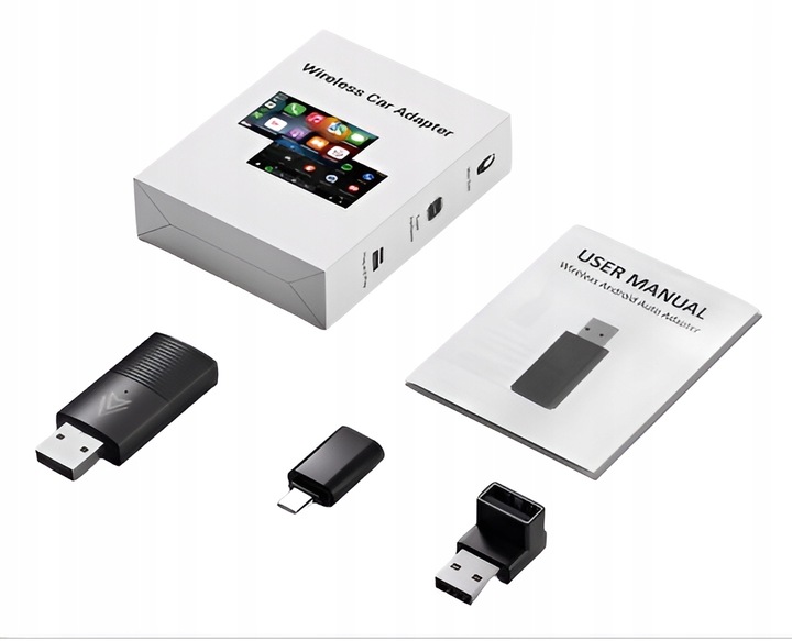 Bezprzewodowy Adapter Mini USB Android Auto do samochodu