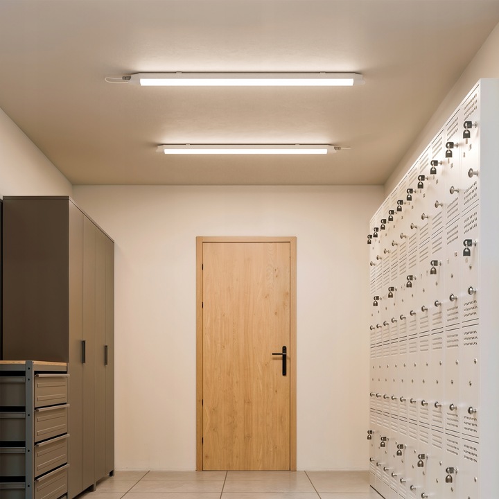 Lampa LED Oprawa Hermetyczna 120cm 40W 6400lm Do Garażu Warsztatu GW3L