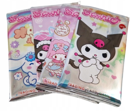 KARTY KUROMI BOOSTER BOX 288 KART 36 SASZETEK MEGA ZESTAW SANRIO