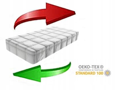 Materac do Łóżeczka Piankowy Kokos 120x60