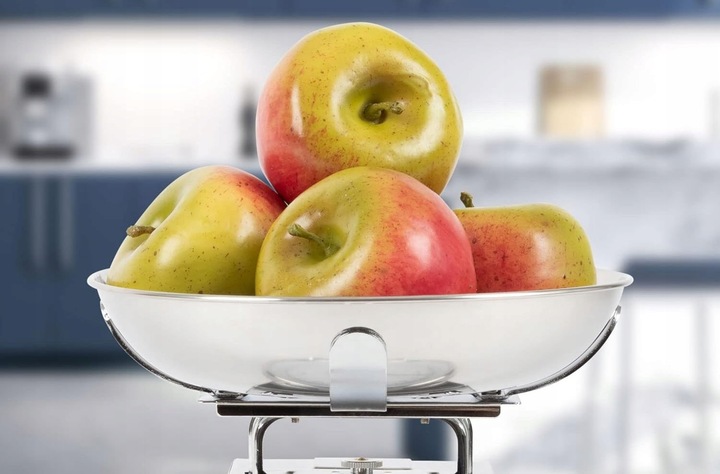 WAGA KUCHENNA MECHANICZNA TRADYCYJNA Z MISKĄ FUNKCJA TAROWANIA STALOWA