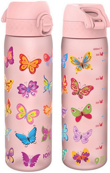 ION8 Dziecięcy bidon butelka na wodę szkoła przedszkole 500ml mix wzorów