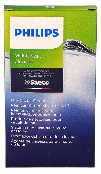 Środek do czyszczenia obiegu systemu obwodów układu mleka Philips